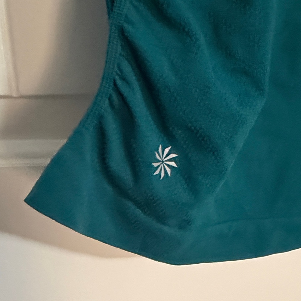 Athleta Deep Teal Racerback Workout Tank - Picture 5 of 6